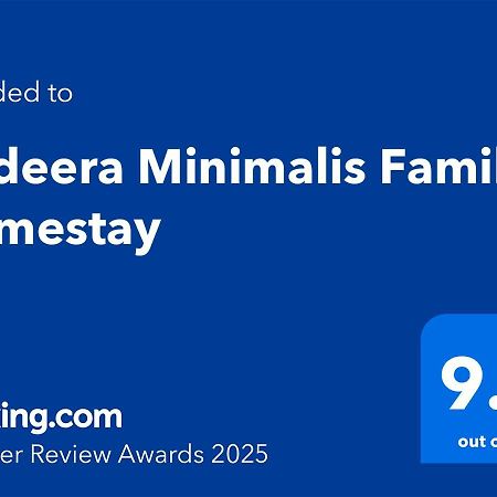 Hadeera Minimalis Family Homestay Kuala Terengganu Exterior foto